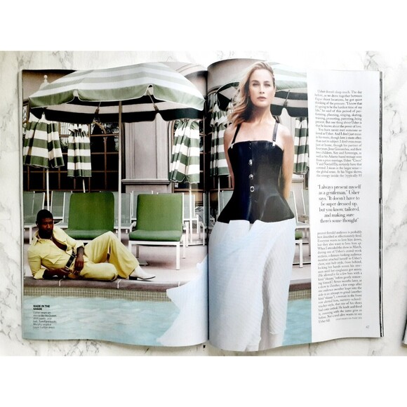 Vogue Magazine Spring Fashion Issue Feb '24 Sienna Miller Usher Super Bowl - Picture 5 of 5